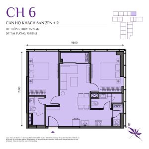 thiết kế căn hộ the ninety complex 90 đường láng