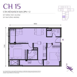 thiết kế căn hộ the ninety complex 90 đường láng