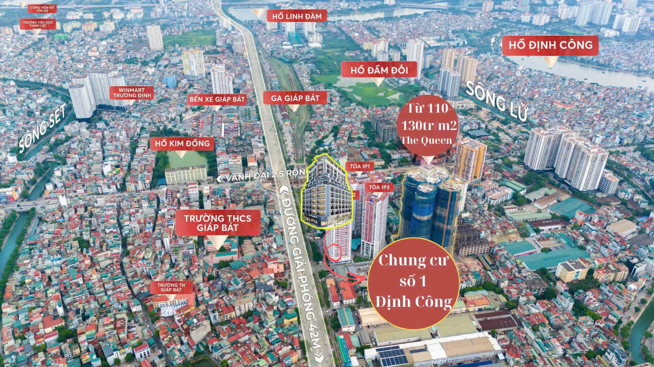 dự án the one complex số 1 định công