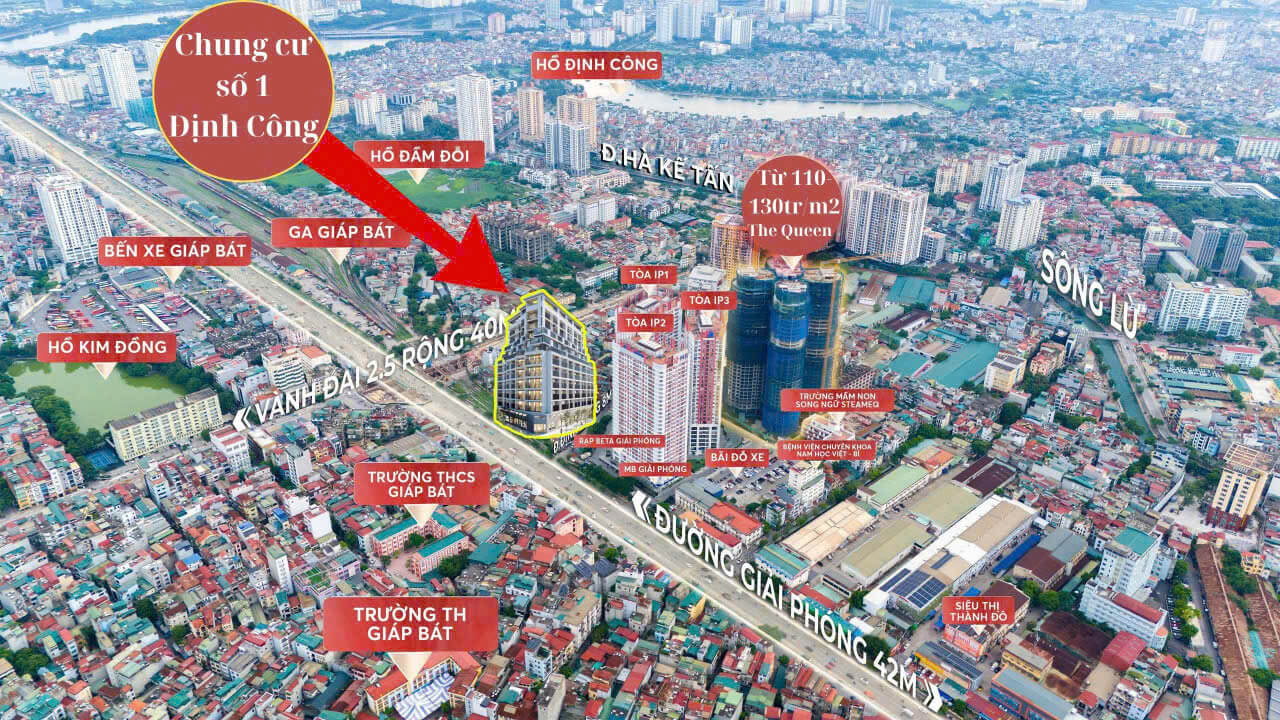 dự án the one complex số 1 định công