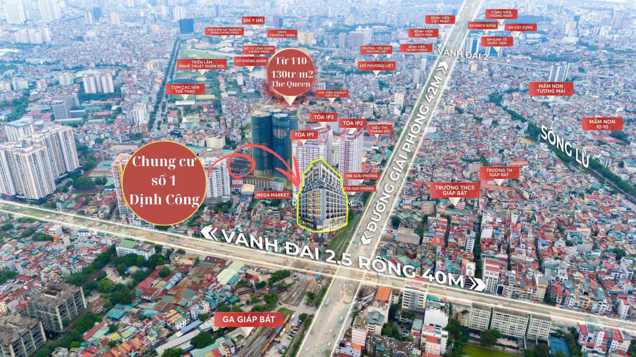 dự án the one complex số 1 định công