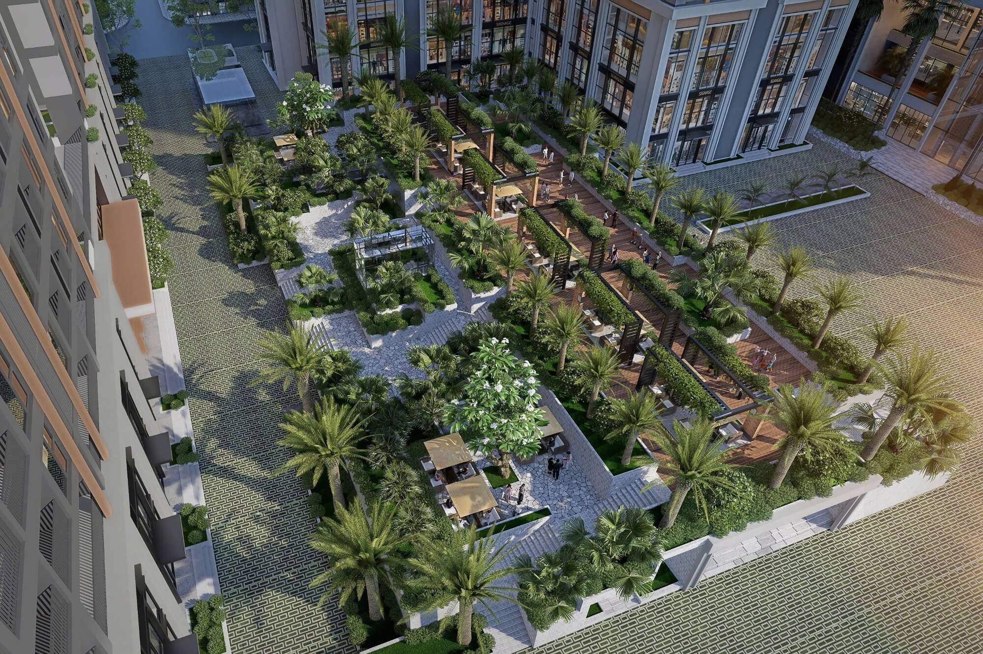 tiện ích dự án the flame vine hoài đức