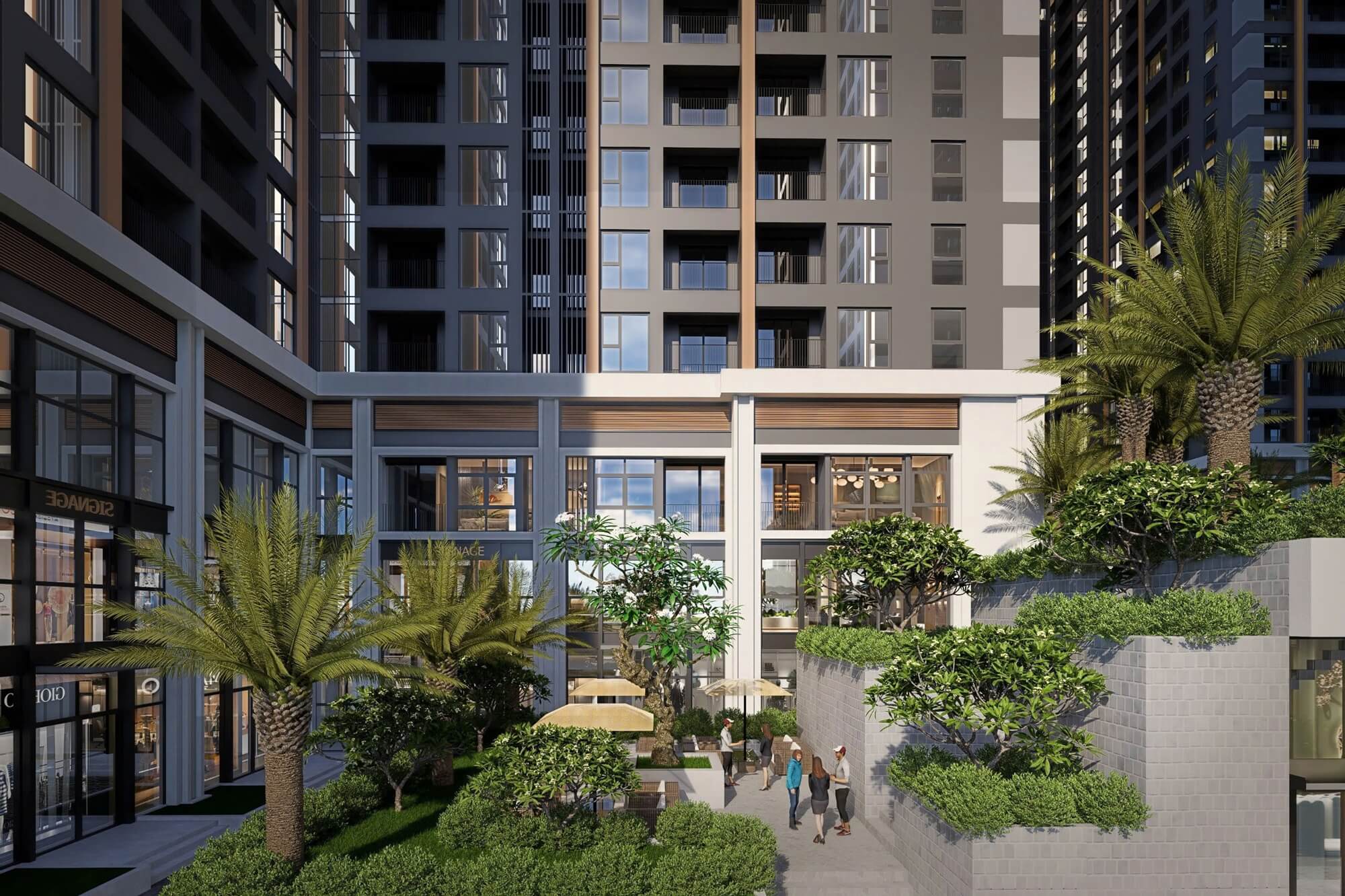 tiện ích dự án the flame vine hoài đức