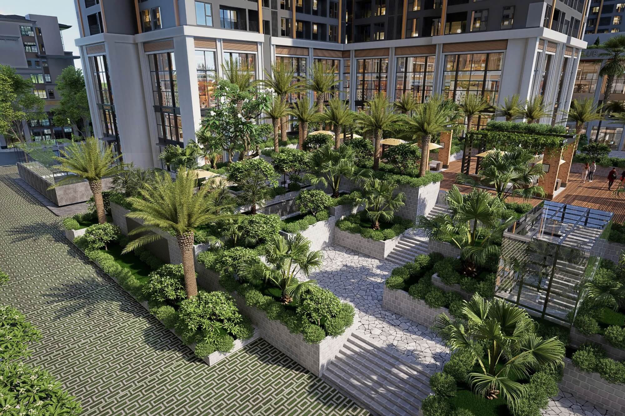 tiện ích dự án the flame vine hoài đức