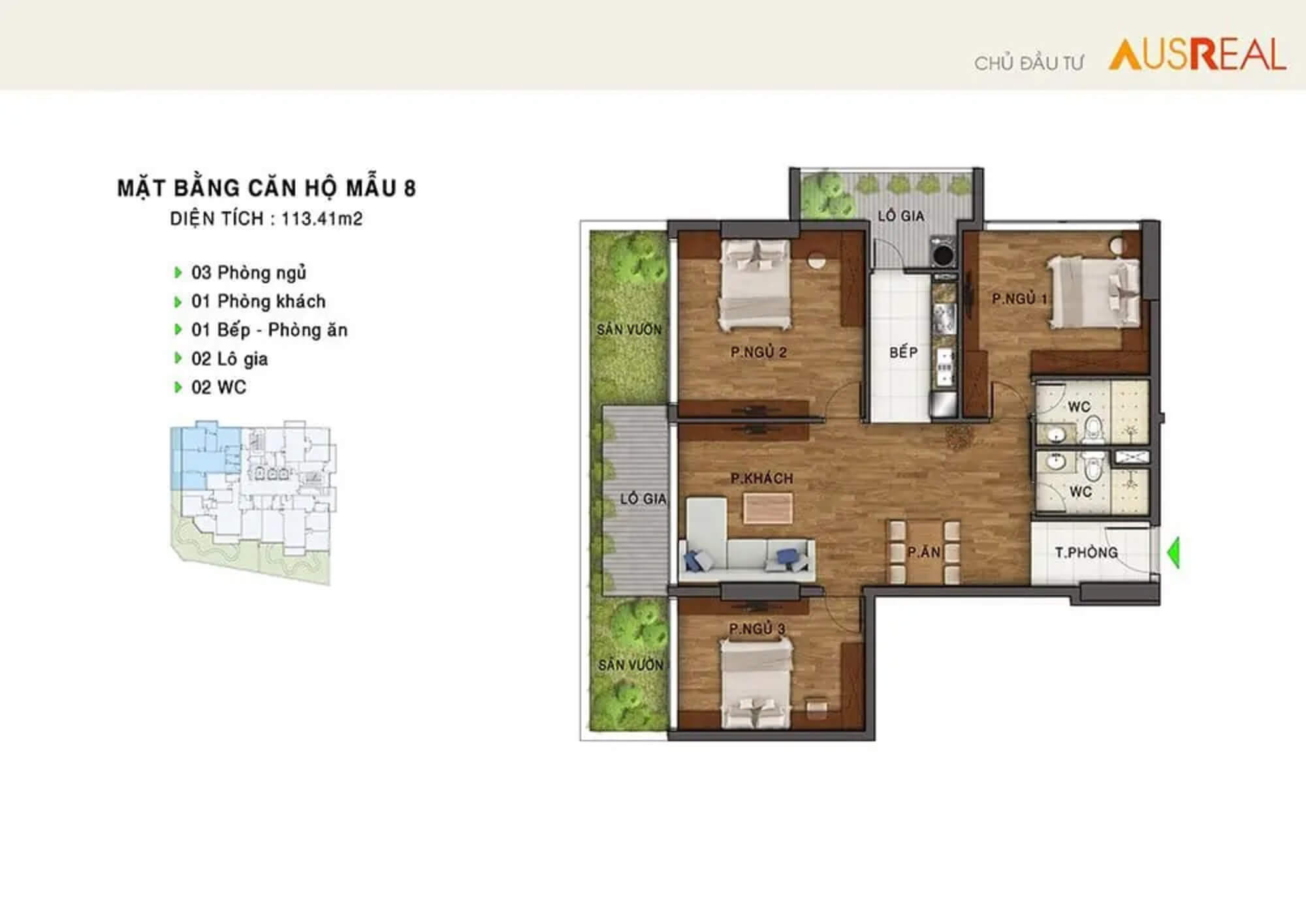 thiết kế căn hộ the legatus 22 liễu giai