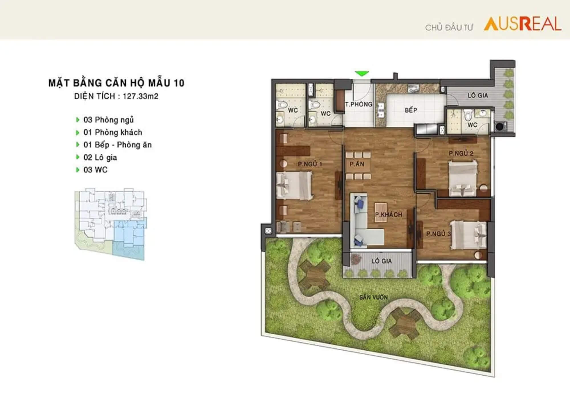 thiết kế căn hộ the legatus 22 liễu giai