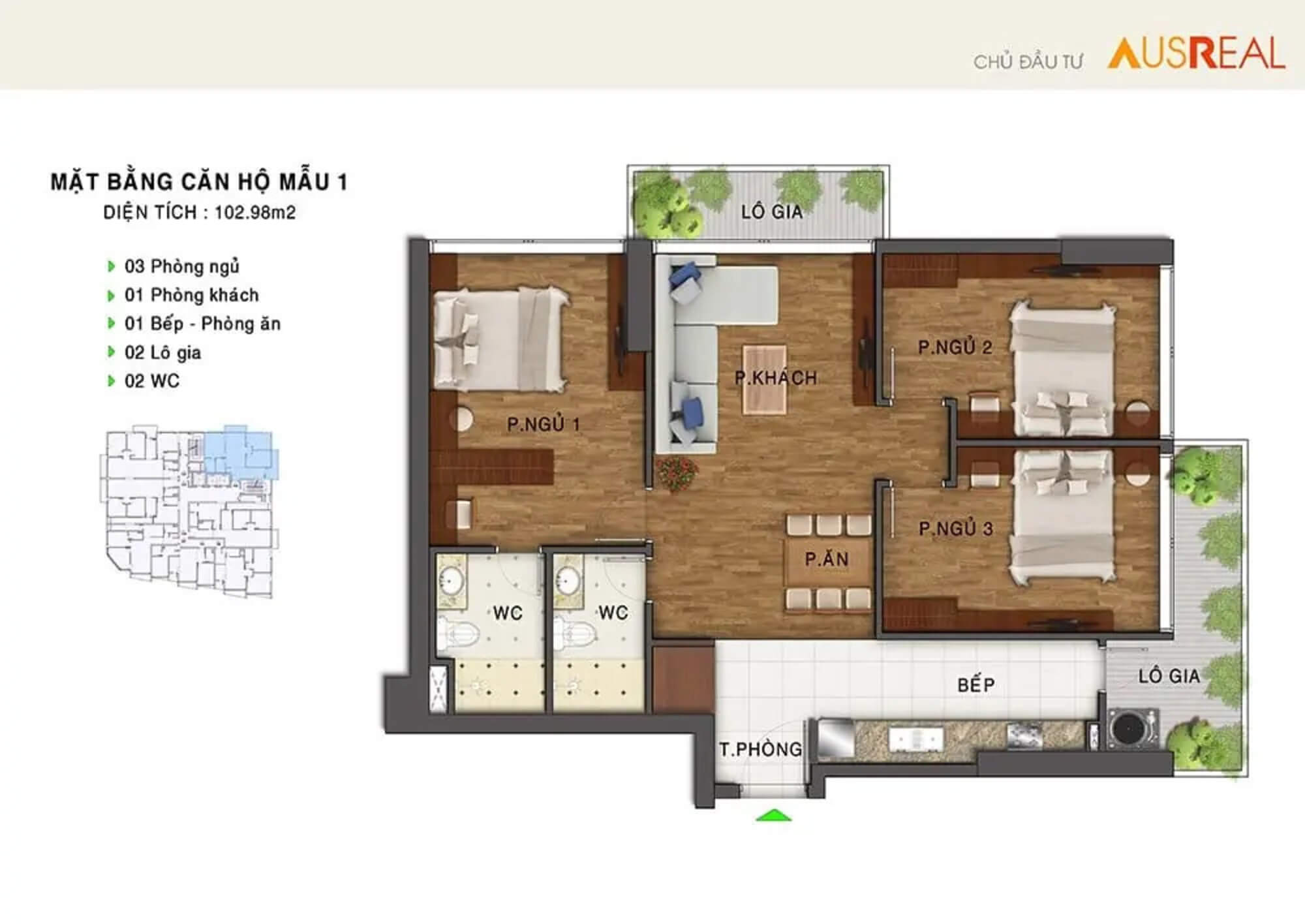 thiết kế căn hộ the legatus 22 liễu giai