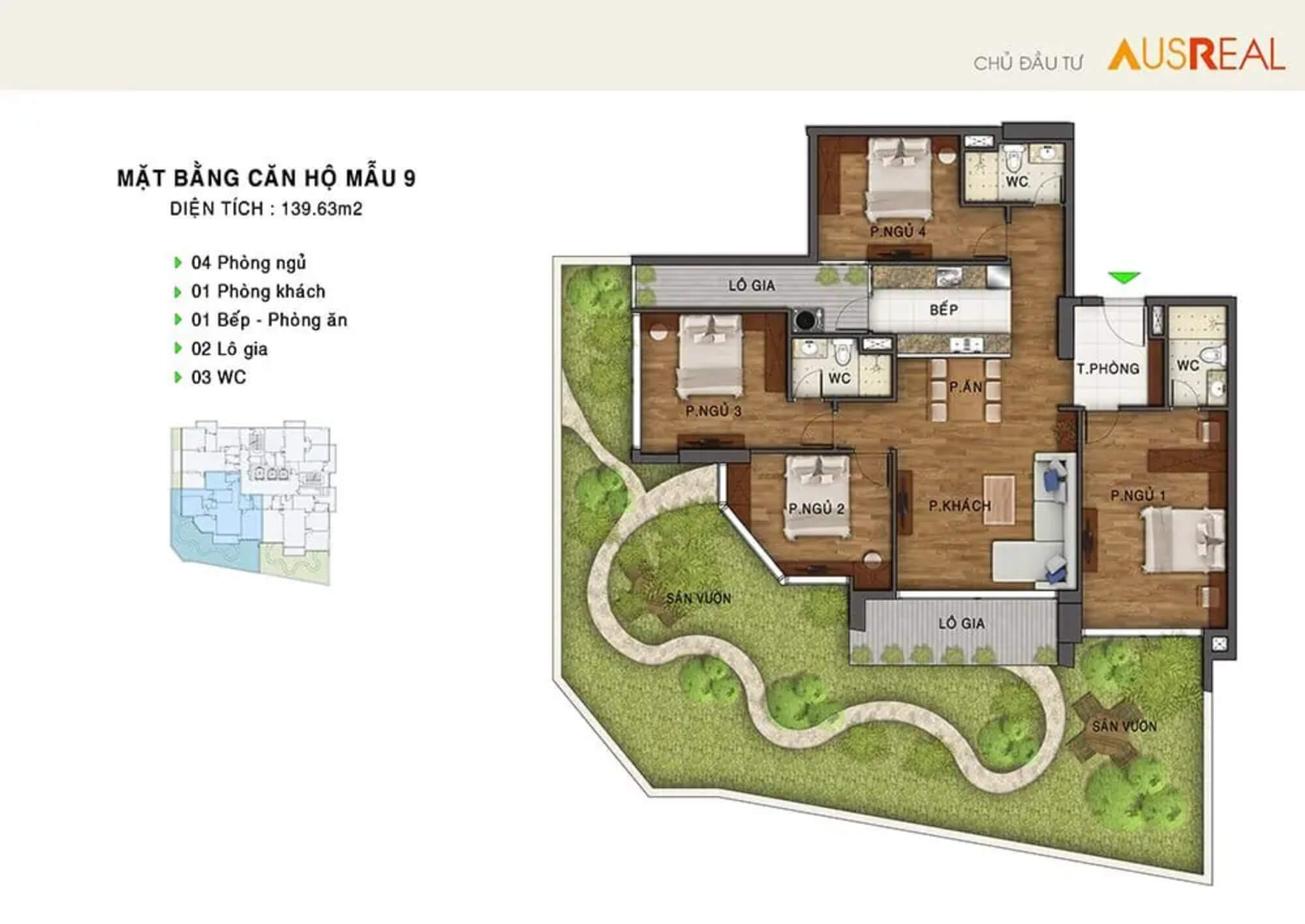 thiết kế căn hộ the legatus 22 liễu giai