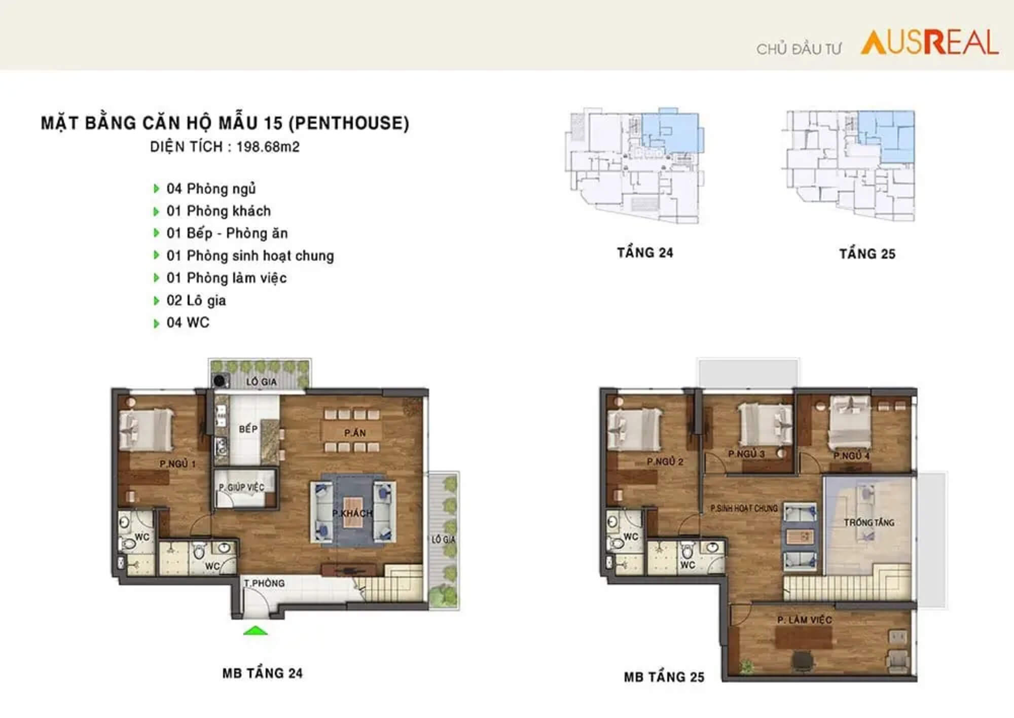 thiết kế căn hộ penthouse the legatus 22 liễu giai