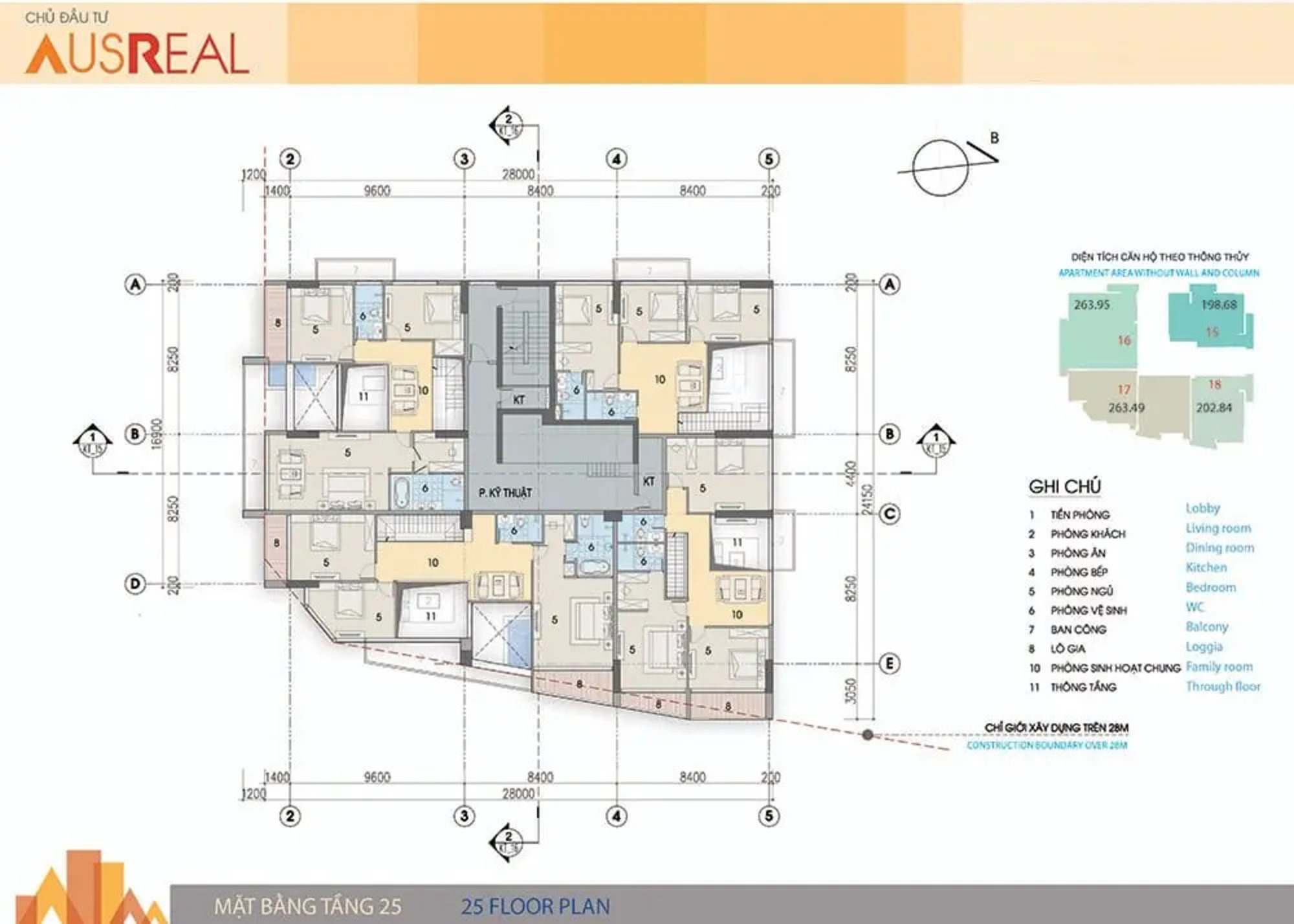 mặt bằng dự án the legatus 22 liễu giai